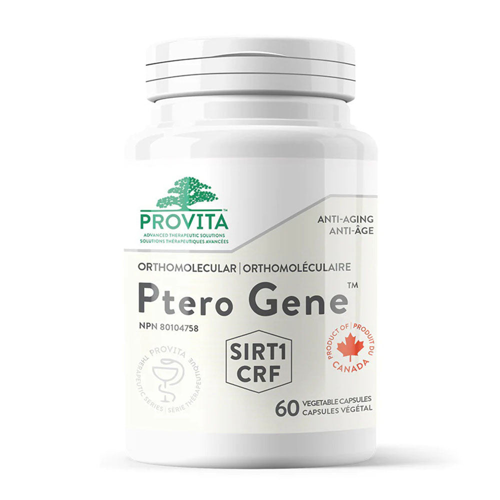 Provita Pthero Gene Anti Aging Capsules, 60 Ea